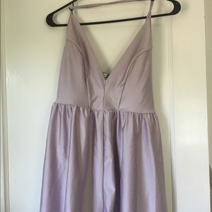 Urban Outfitters cross back lavender romper.
